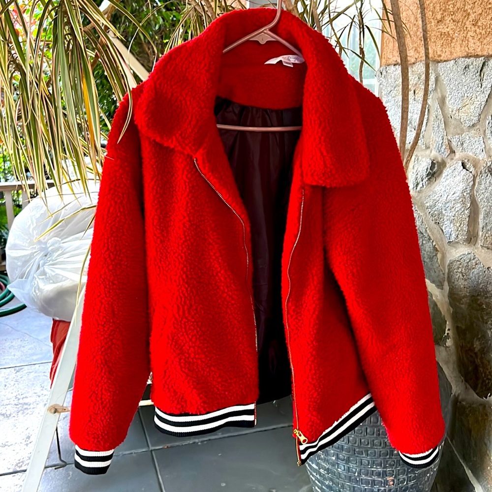 Red sweater size medium